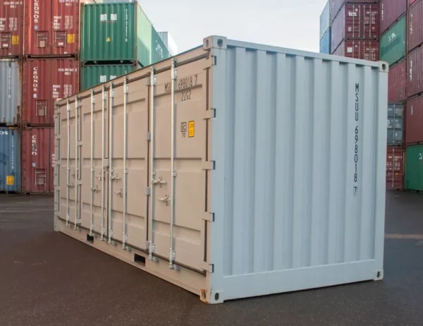 Neuer 20 Fuß Side-Door Container – Voller Seitenzugang in Hellelfenbein