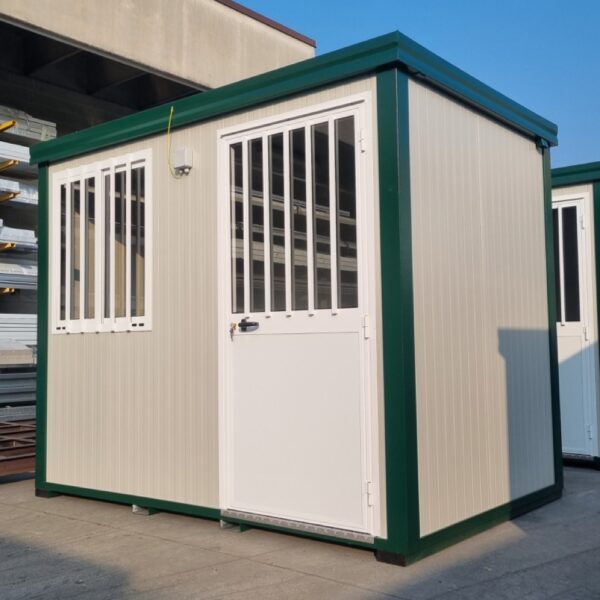 Bürocontainer Monoblock (3x2m) – Isoliert & Einbruchsicher