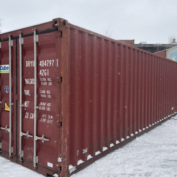 Gebrauchter Seecontainer 40 Fuß – Robuste & preiswerte Lagerlösung