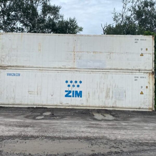 40 Fuß High Cube Isoliercontainer – Premium Lagerung, gebraucht