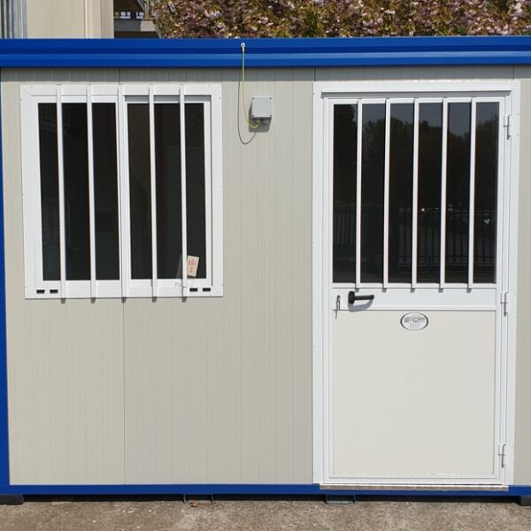 Bürocontainer Monoblock (3x2,5m) – Isoliert & Einbruchsicher