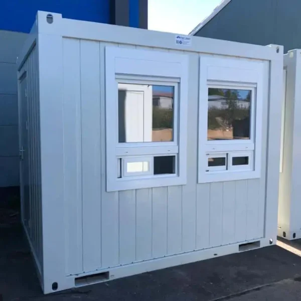 10 Fuß Ticket-Container – Ihr mobiles Kassen- & Servicehaus