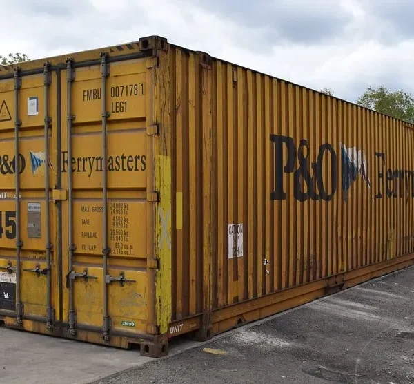 Gebrauchter 45 Fuß High Cube Seecontainer – Geräumig & Robust