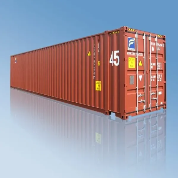 Gebrauchter 45 Fuß High Cube Seecontainer – XXL-Kapazität & Vielseitigkeit