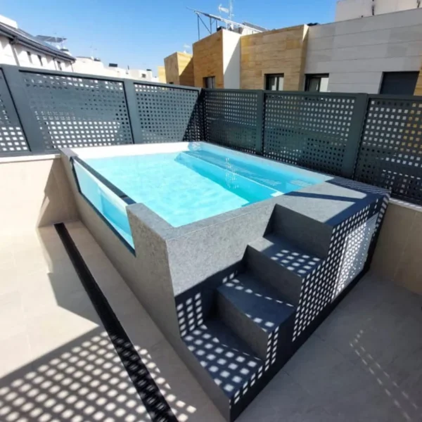 Kompakt-Pool "ILÚ PRO 230" mit Acrylglas-Fenster (3,75m)